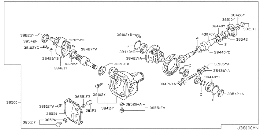Front final drive