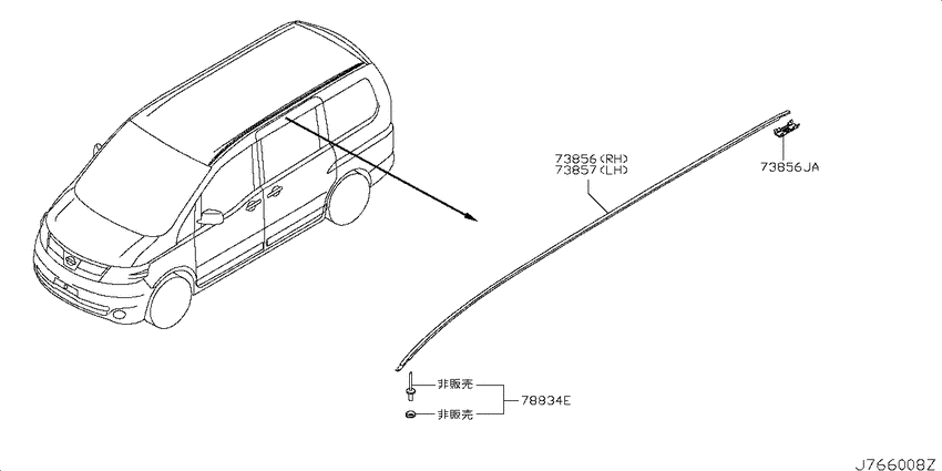 Body side moulding