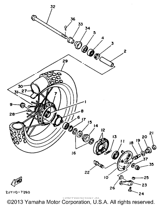 Front wheel