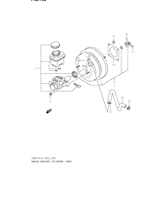 Brake master cylinder
