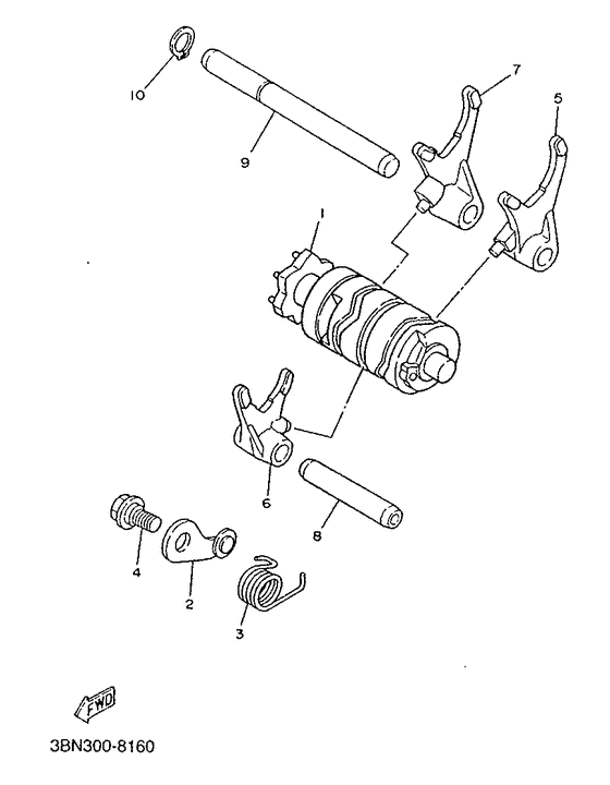 Shift Cam & Fork