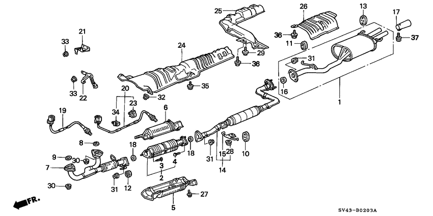Exhaust pipe
