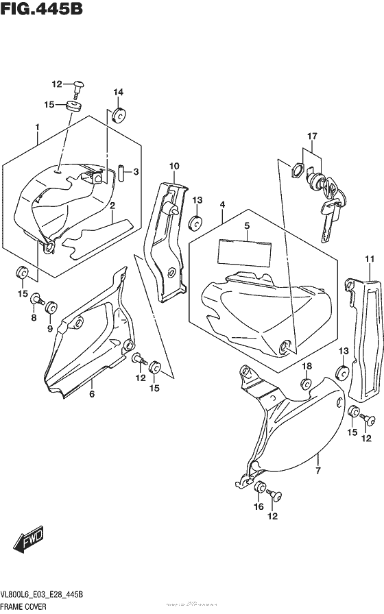 Frame Cover (Vl800L6 E28)