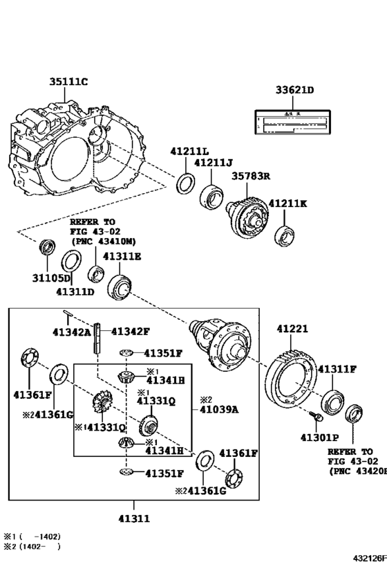 Front Axle Housing & Differential