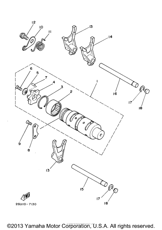 Shift Cam & Fork