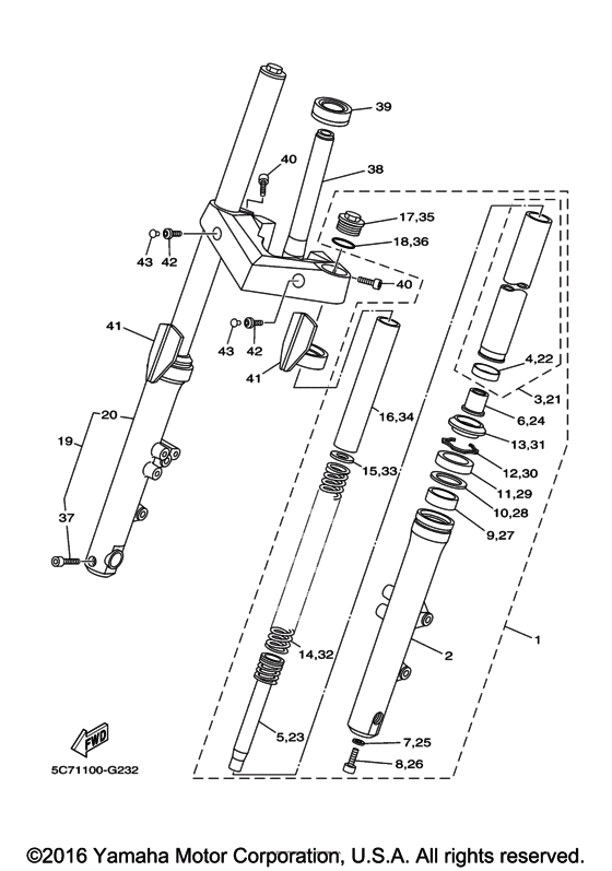 Front fork