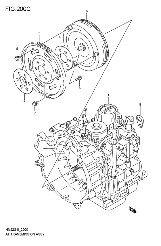 at - transmission assy