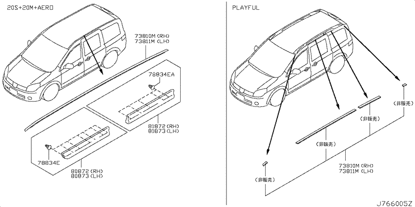 Body side moulding