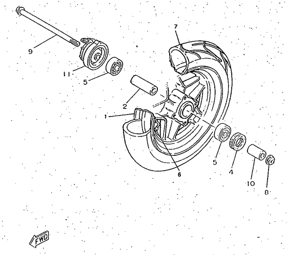 Front wheel