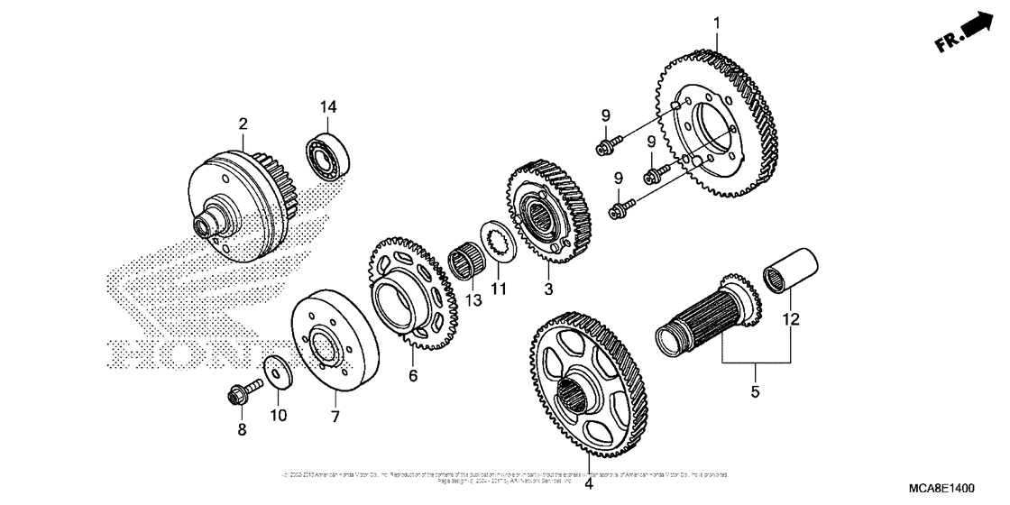 Primary Drive Gear