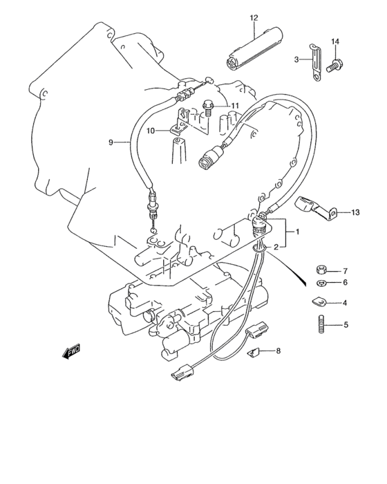 At solenoid harness