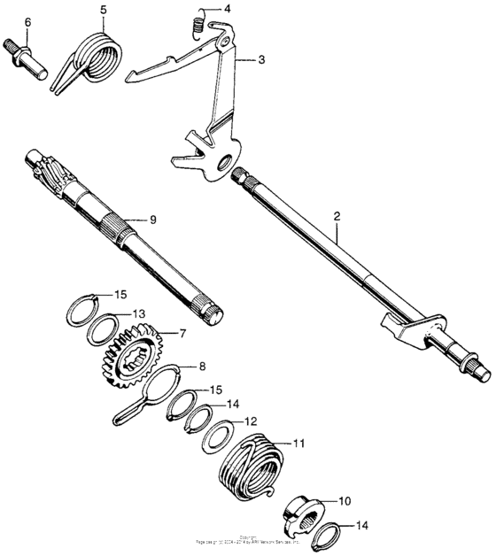 Kick starter + gear charge