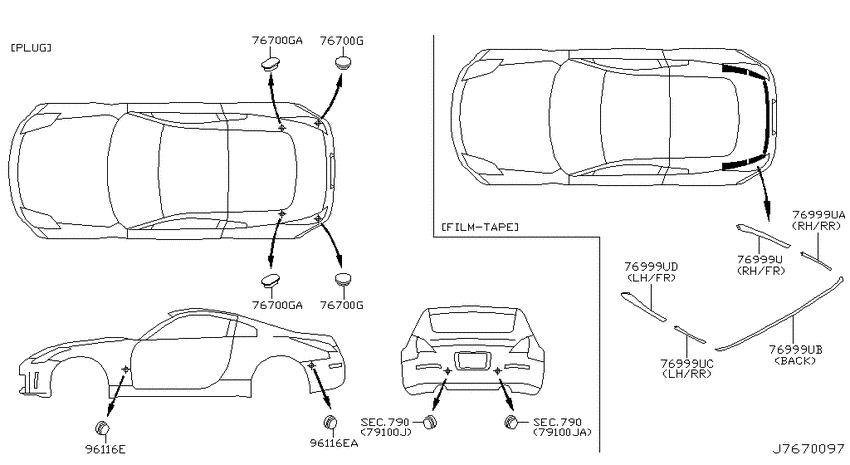 Body side fitting