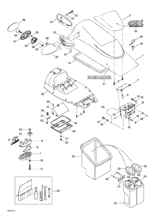 09- front storage compartment