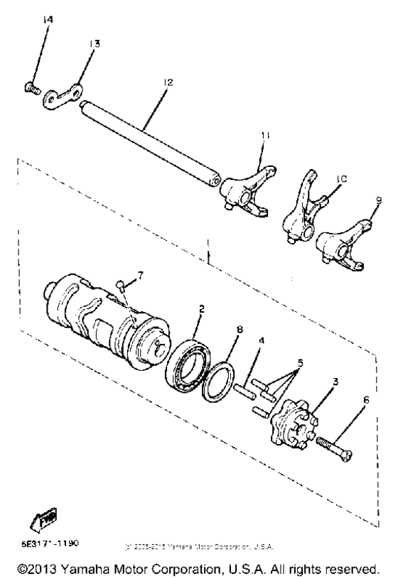 Shift Cam & Fork