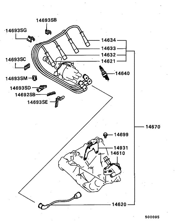 Spark plug,cable & coil