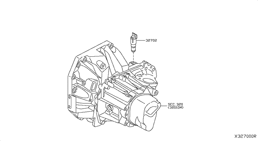 Speedometer pinion