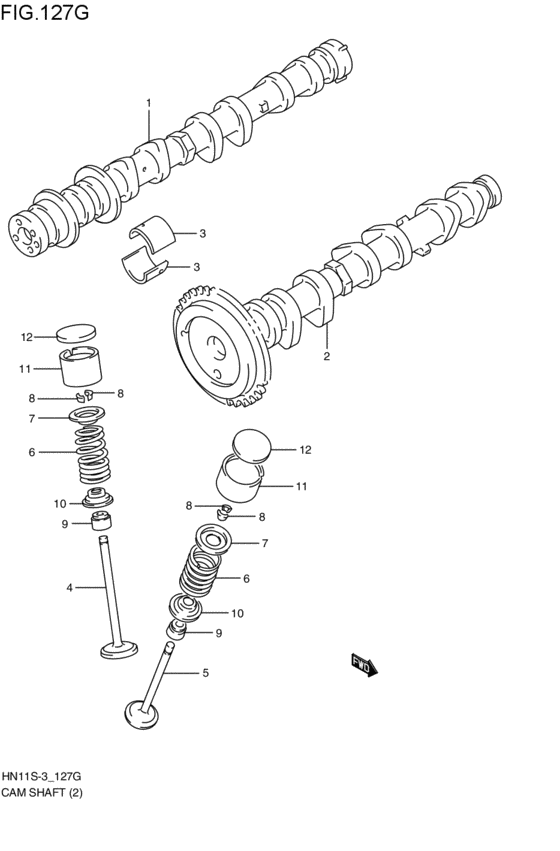 camshaft / valve
