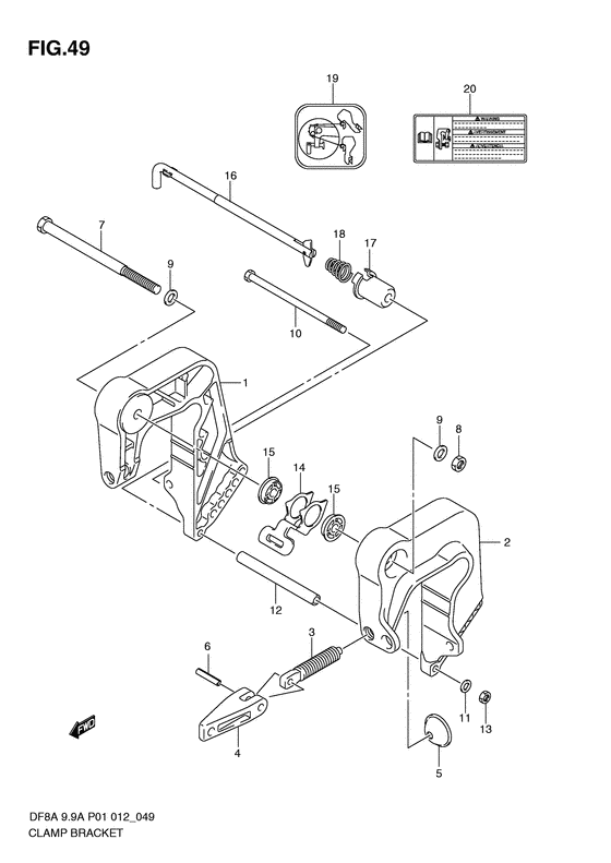 Clamp bracket