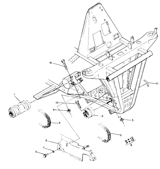 Front drive assembly