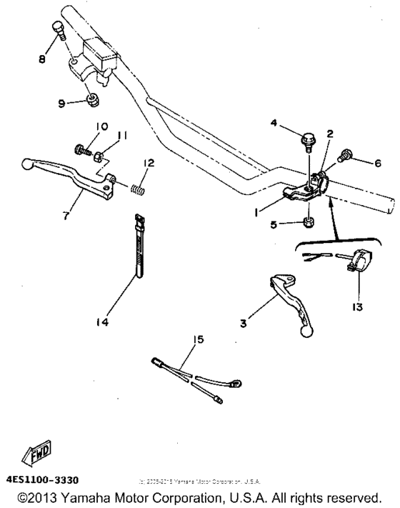 Handle switch & lever