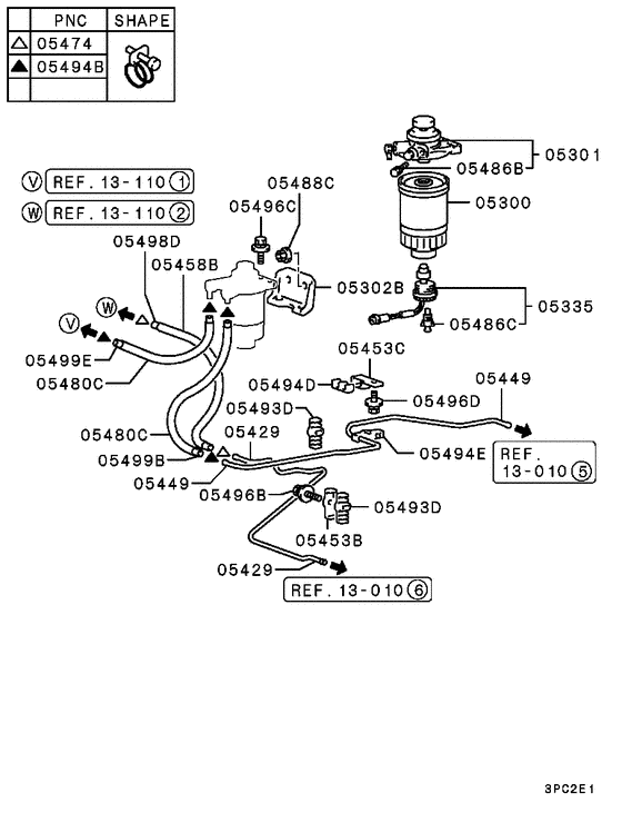 Fuel line & vapor gas control