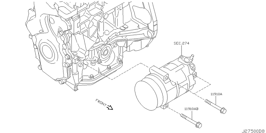 Compressor mounting & fitting