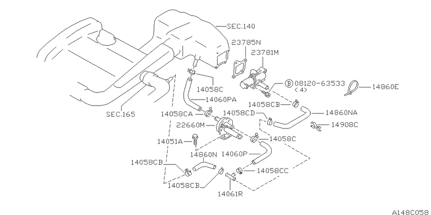 Secondary air system
