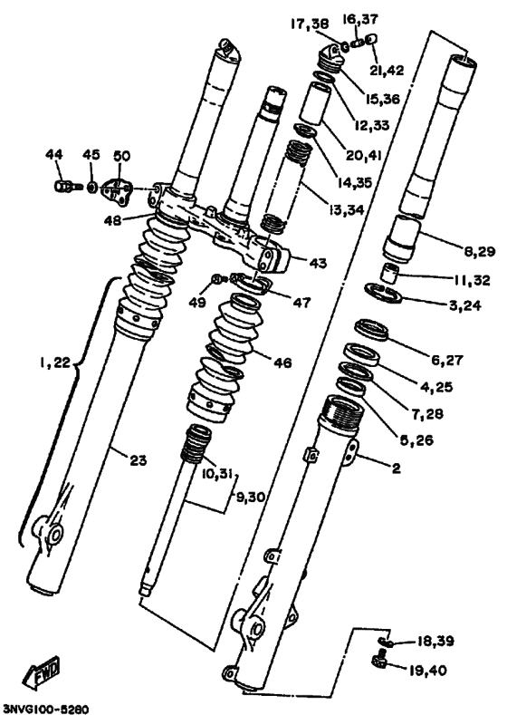 Front fork