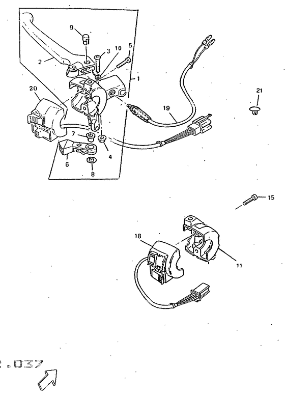Handle switch & lever