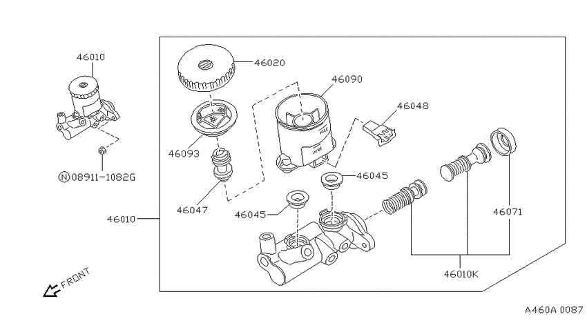 Brake master cylinder
