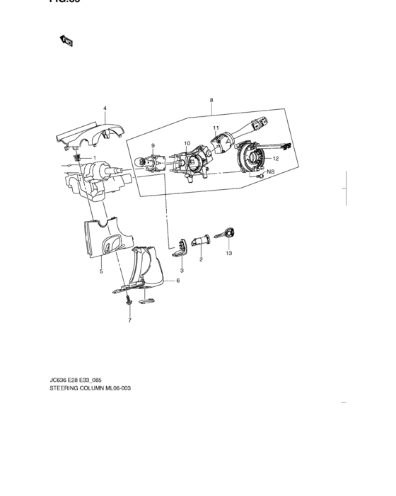 Steering column