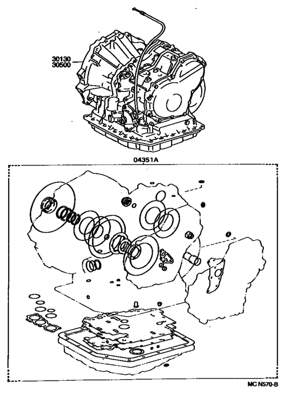 Transaxle Or Transmission Assy & Gasket Kit (Atm)