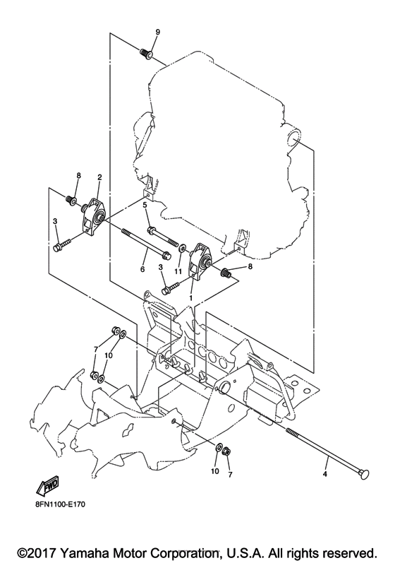 Engine bracket