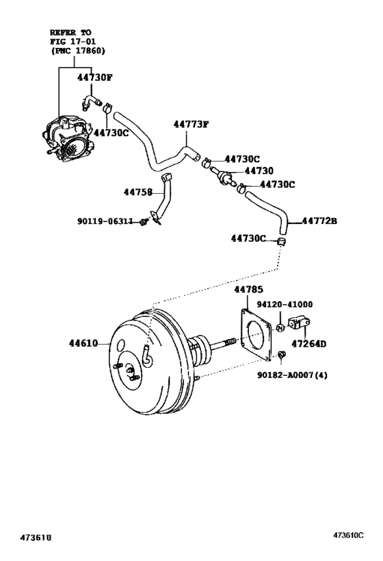 Brake Booster & Vacuum Tube