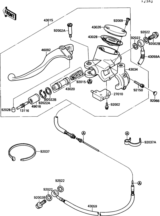 Clutch master cylinder