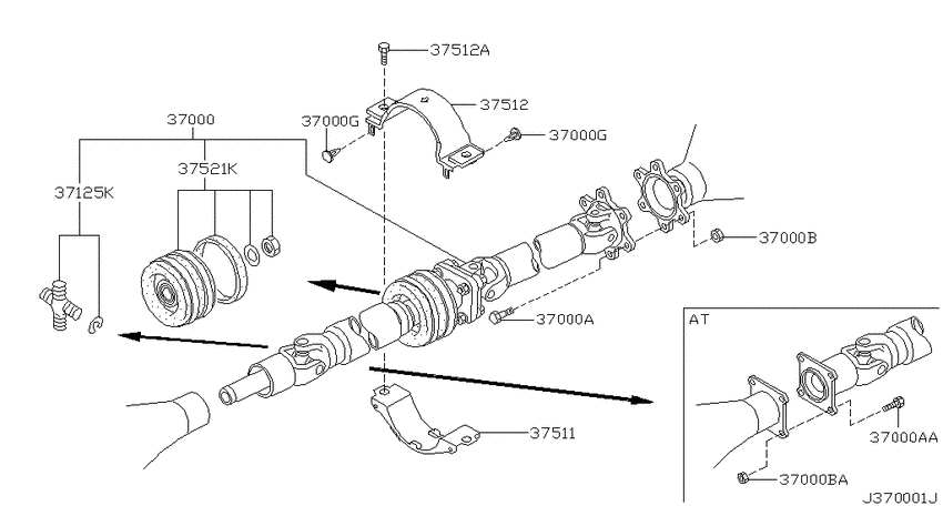 Propeller shaft