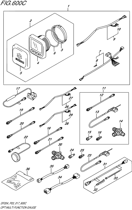 Opt:multi function gauge