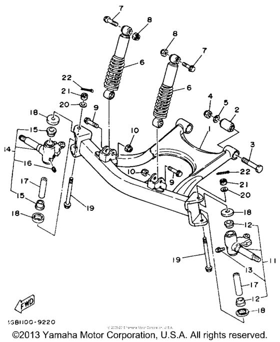 Front suspension - wheel