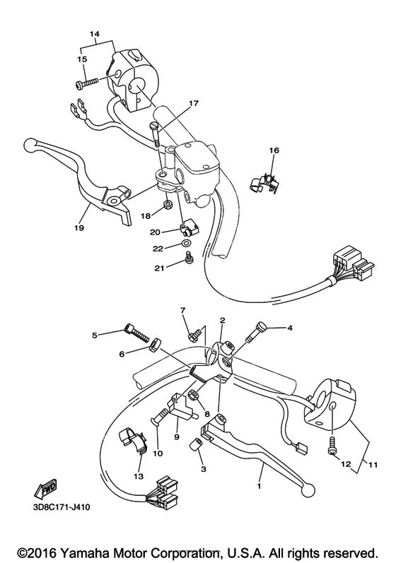 Handle switch & lever