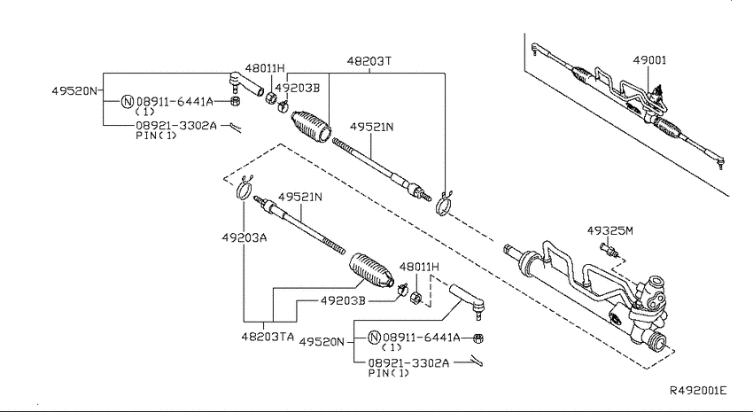 Power steering gear