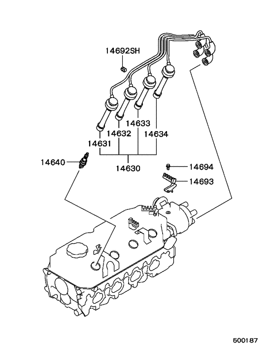 Spark plug,cable & coil