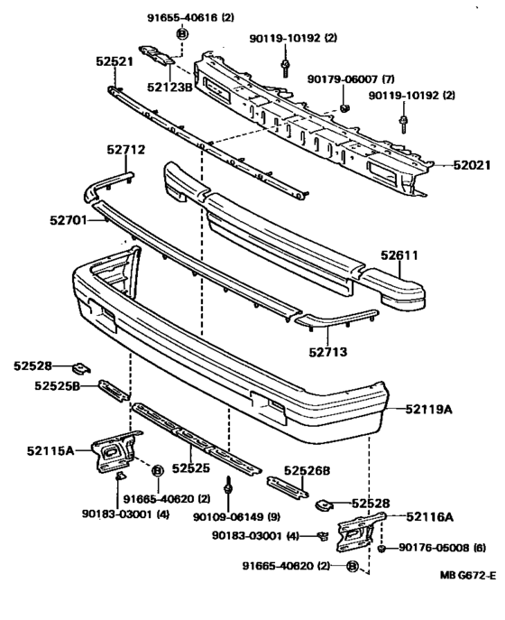 Front Bumper & Bumper Stay