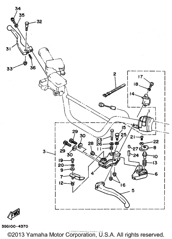 Handle switch & lever