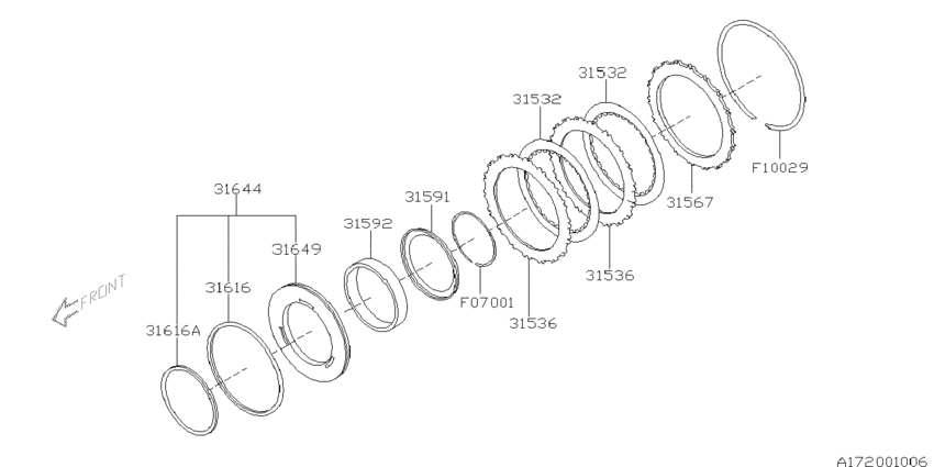 5at,front brake