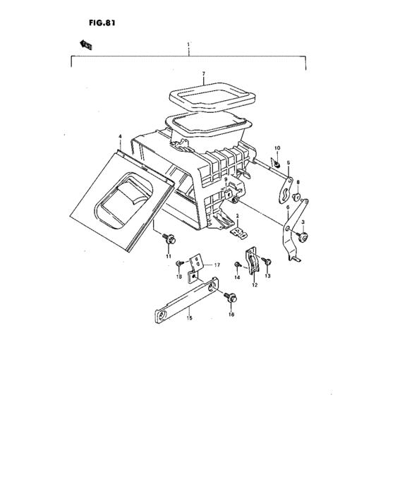 Air damper case