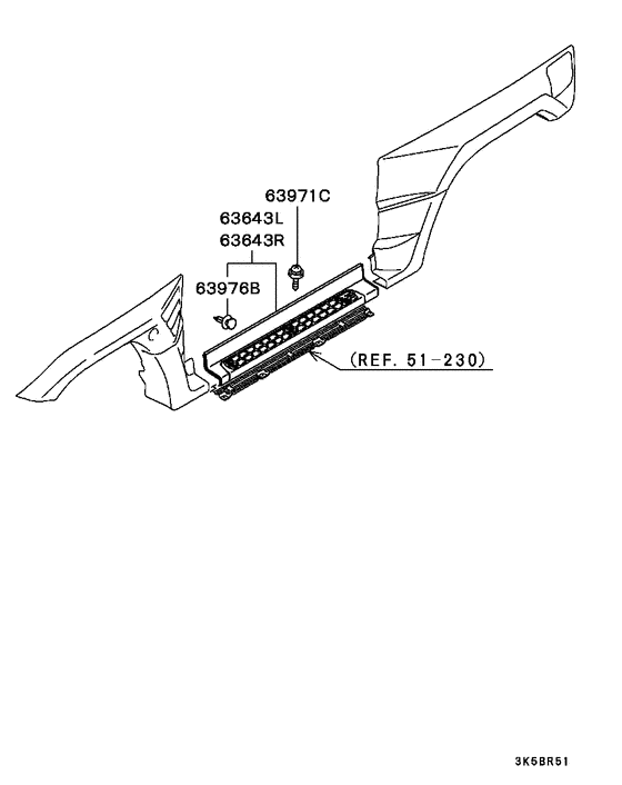 Side garnish & moulding