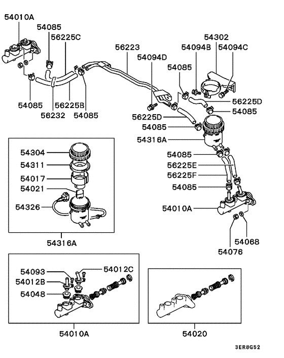 Brake master cylinder