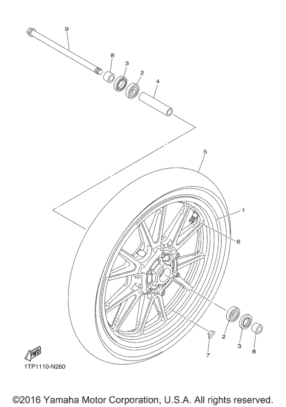 Front wheel