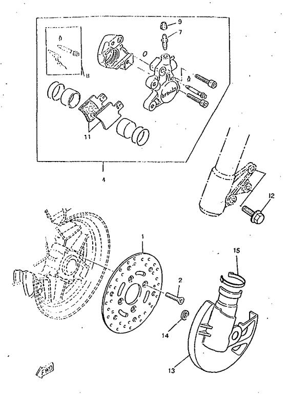 Front brake